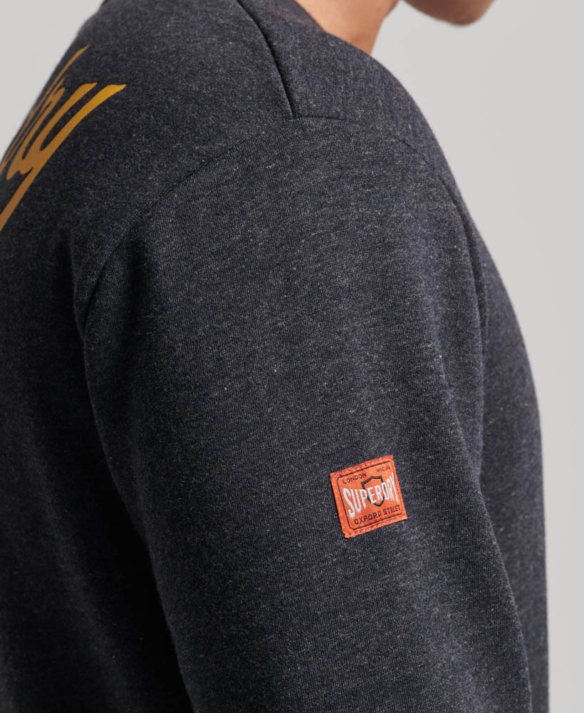 Workwear Trade Sweatshirt Raven Black Marl M2013166A 1BJ 3