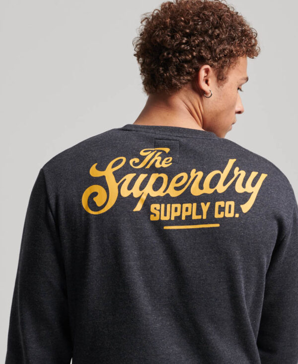 Workwear Trade Sweatshirt Raven Black Marl M2013166A 1BJ 4