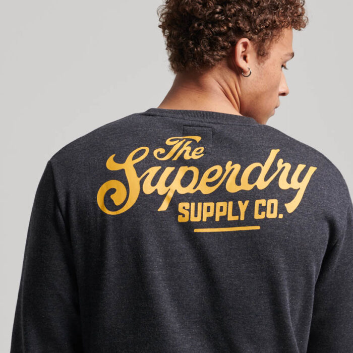 Workwear Trade Sweatshirt Raven Black Marl M2013166A 1BJ 4