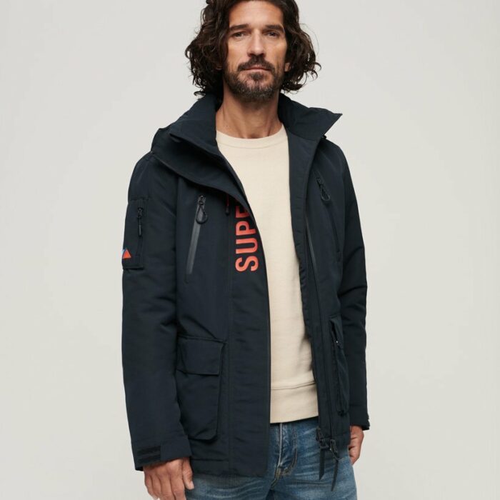 Ultimate Windcheater Eclipse Navy Bold Orange M5011809A 8QN 1