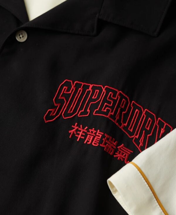 CNY Bowling Shirt Jet Black M4010763A 12A 3