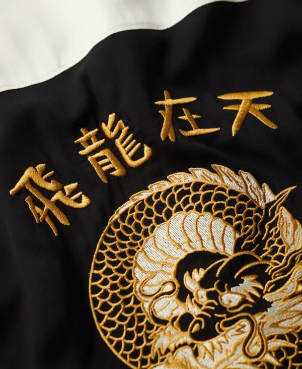 CNY Bowling Shirt Jet Black M4010763A 12A 4