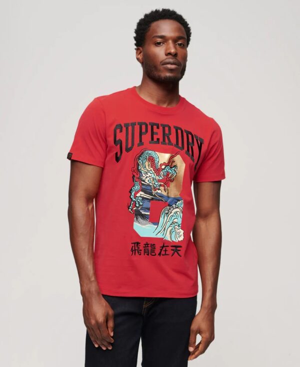 CNY Graphic T Shirt Flare Red M1011887A 54I 1