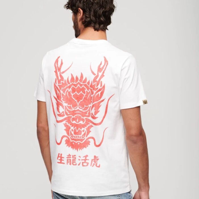 CNY Graphic T Shirt Optic M1011887A 01C 1