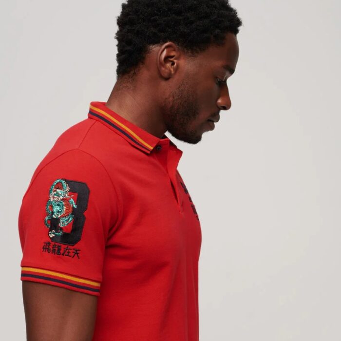 CNY Superstate Polo Flare Red M1110389A 54I 2