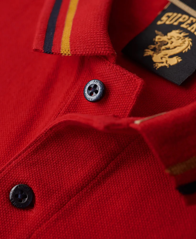 CNY Superstate Polo Flare Red M1110389A 54I 3