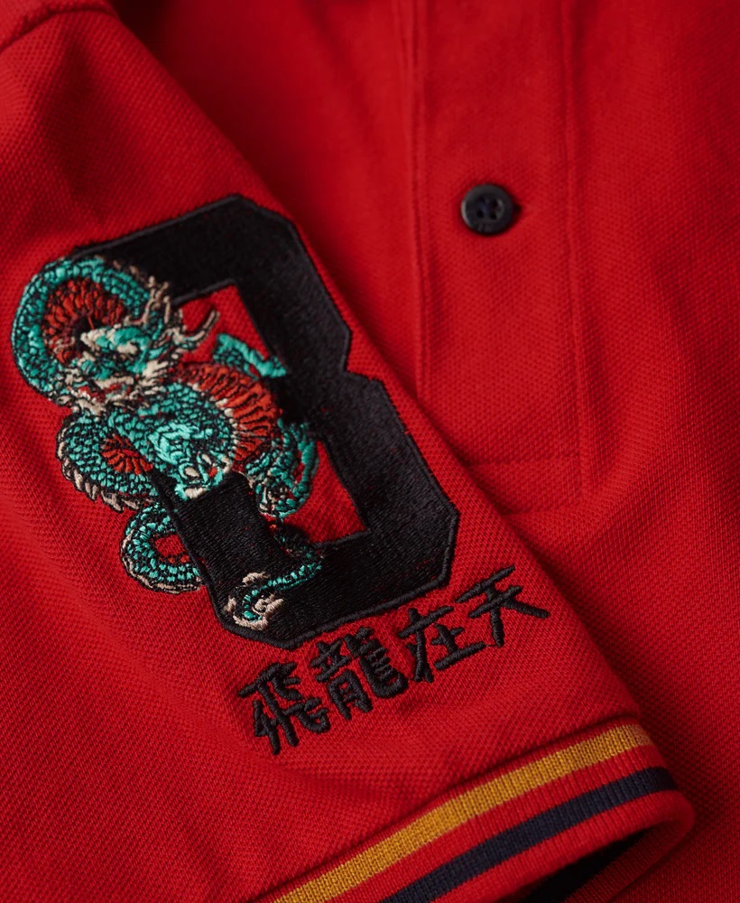 CNY Superstate Polo Flare Red M1110389A 54I 4