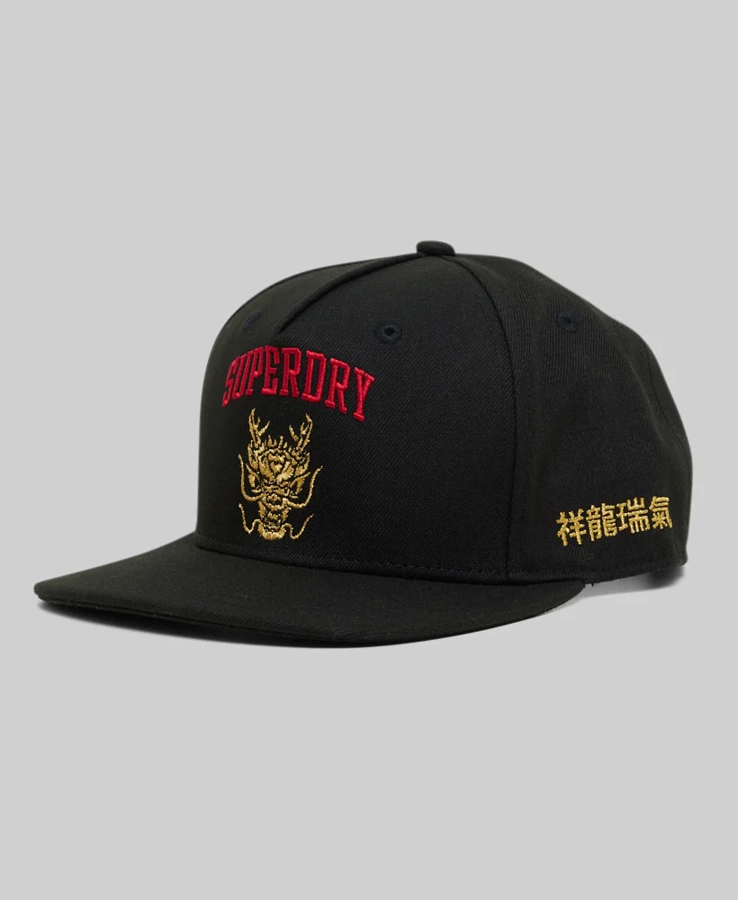 CNY Trucker Cap Jet Black W9010173A 12A 1
