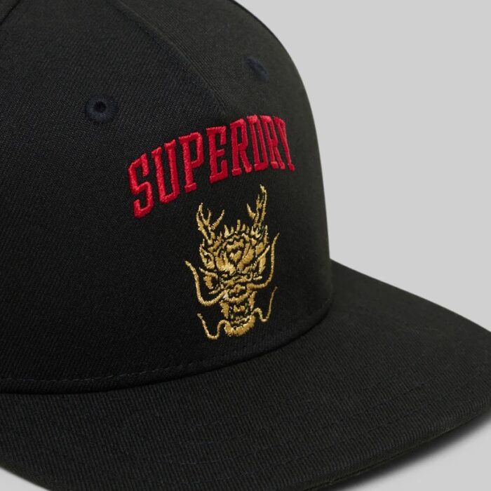 CNY Trucker Cap Jet Black W9010173A 12A 3