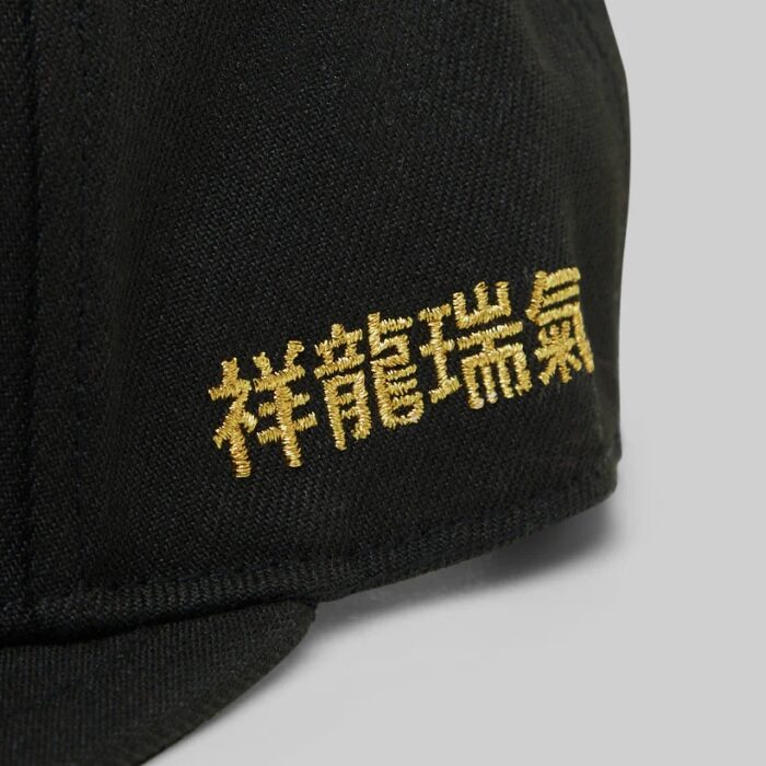 CNY Trucker Cap Jet Black W9010173A 12A 4