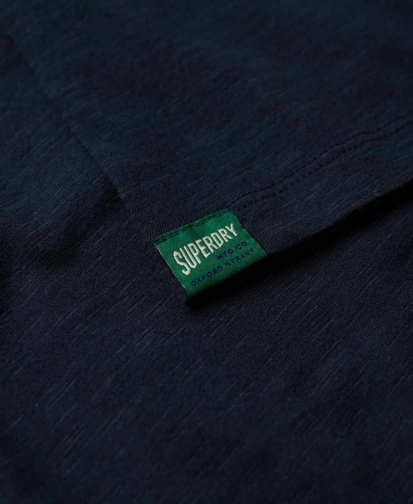 Copper Label Workwear T Shirt Eclipse Navy Slub M1011900A JWV 4