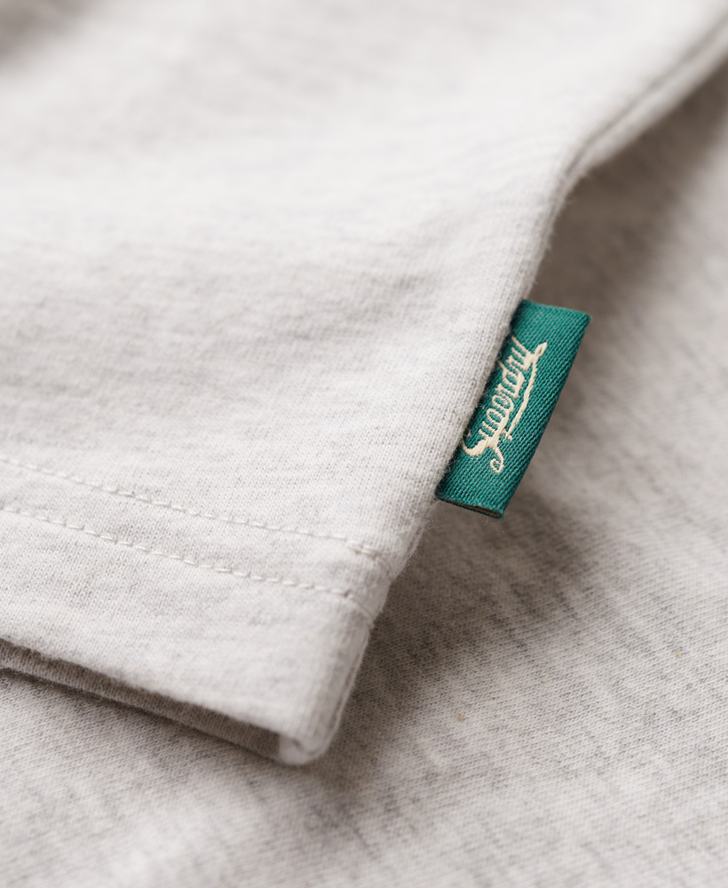 Neon Travel Loose T Shirt Glacier Grey Marl M1011907A 5WB 3