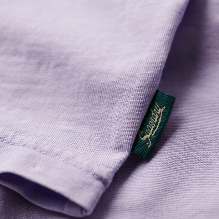 Neon Travel Loose T Shirt Light Lavender Purple M1011907A 1KX 4