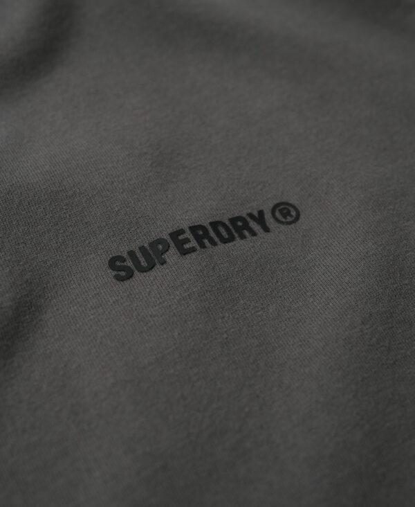 Overdyed Logo Loose T Shirt Dark Slate Grey M6010810A HSZ 3