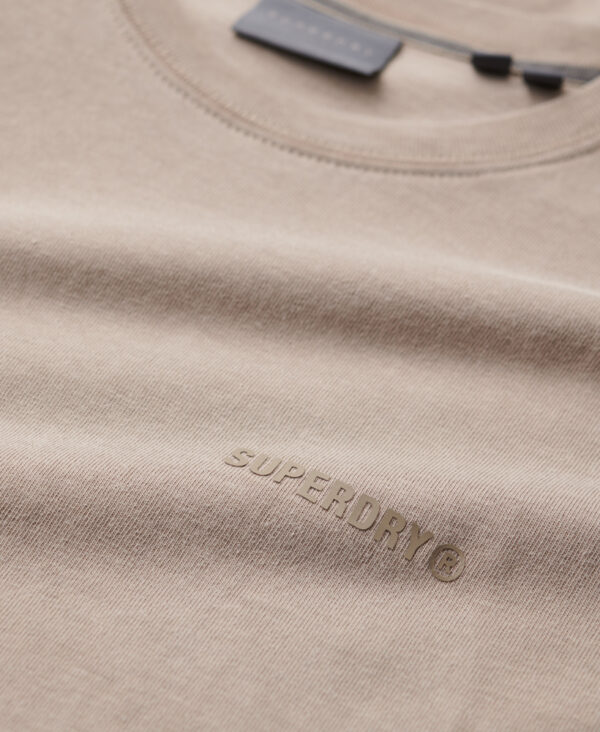 Overdyed Logo Loose T Shirt Deep Beige M6010810A 1PC 4