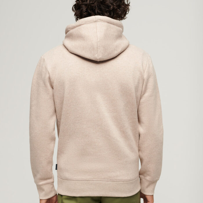 Embossed Vintage Logo Hoodie Pastel Beige Marl M2013561A 2AT 2