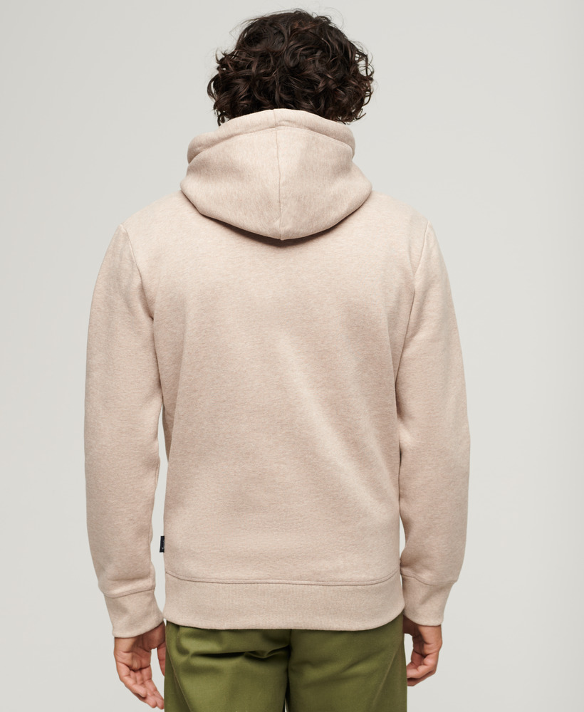 Embossed Vintage Logo Hoodie Pastel Beige Marl M2013561A 2AT 2