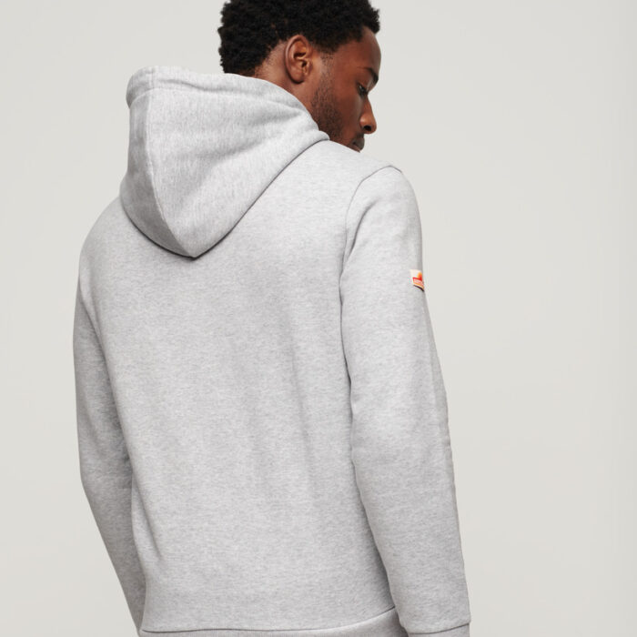 Great Outdoors Graphic Hoodie Flake Grey Marl M2013559A 1LN 2