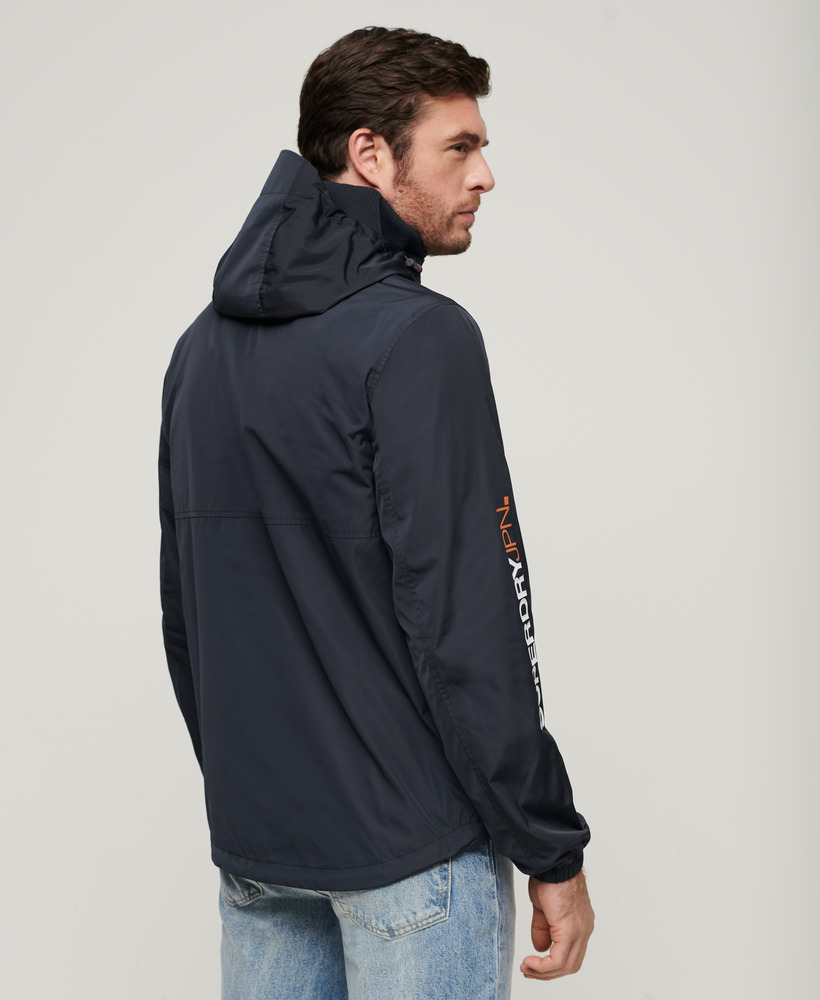 Hooded SD Windbreaker Jacket Eclipse Navy M5011833A 98T 2