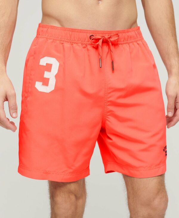 Recycled Polo 17 Swim Shorts Hot Coral M3010235A MHI 1