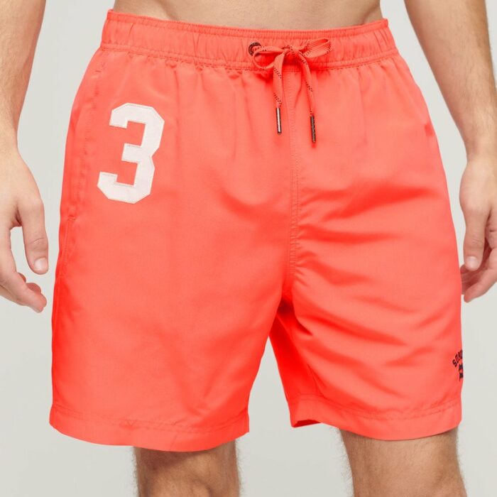 Recycled Polo 17 Swim Shorts Hot Coral M3010235A MHI 1