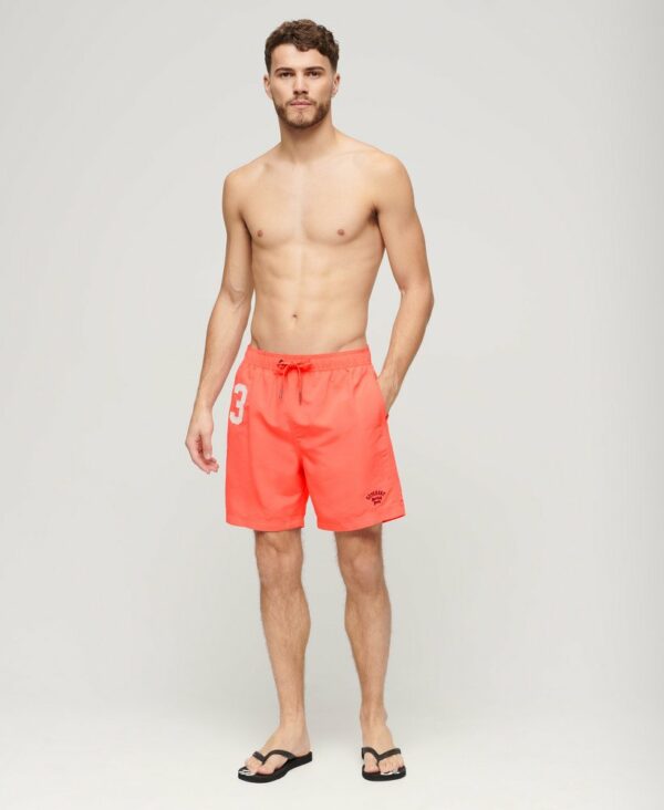 Recycled Polo 17 Swim Shorts Hot Coral M3010235A MHI 5