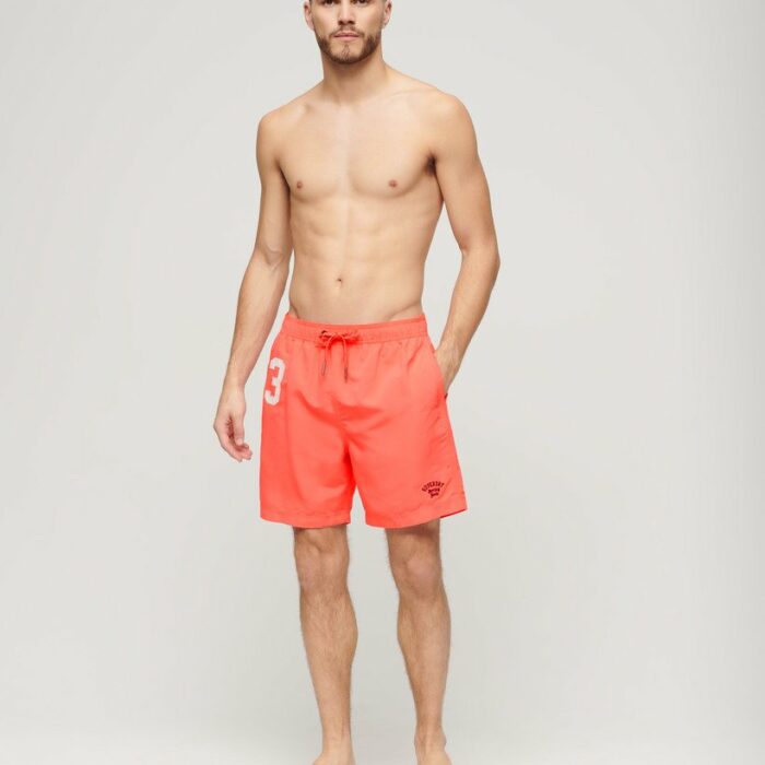 Recycled Polo 17 Swim Shorts Hot Coral M3010235A MHI 5