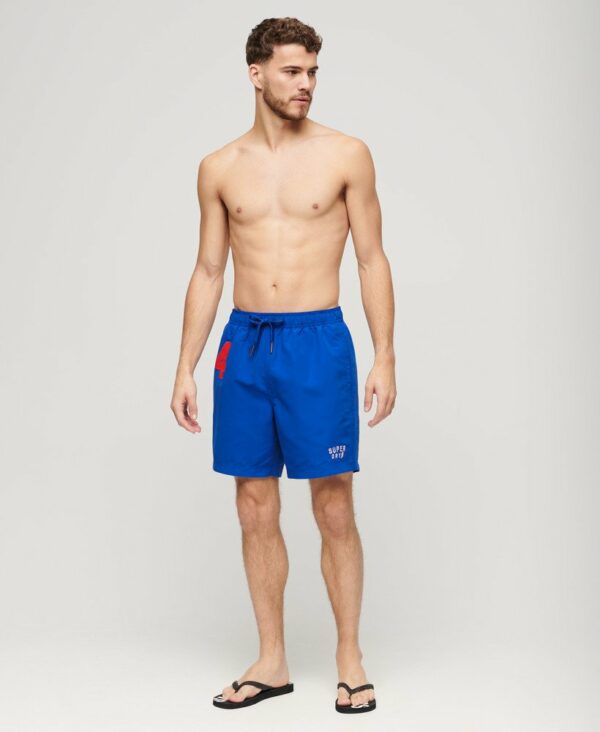 Recycled Polo 17 Swim Shorts Voltage Blue M3010235A EDY 5