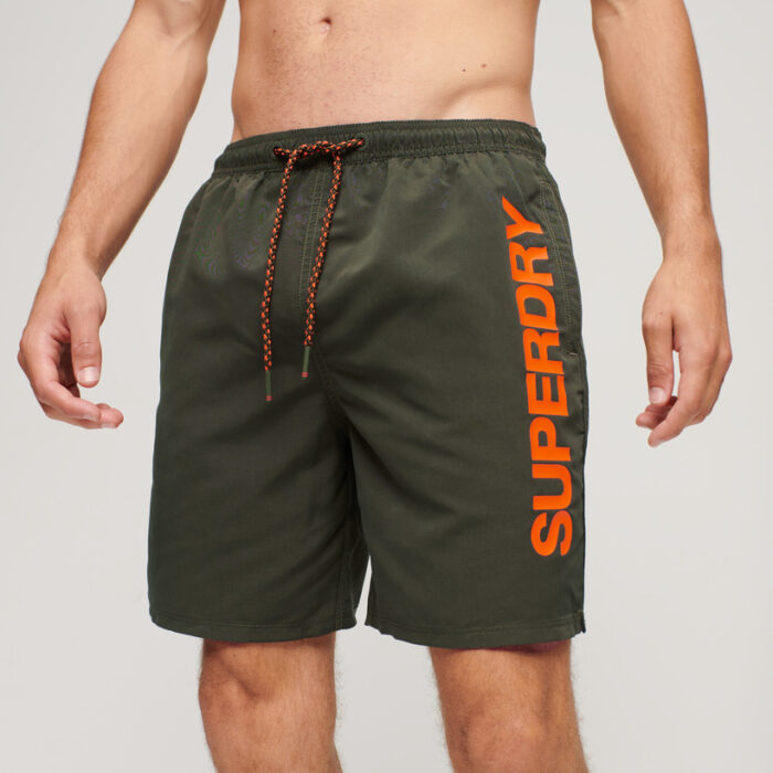 Sport Graphic 17 Swim Shorts Army Khaki M3010236A ZC3 1