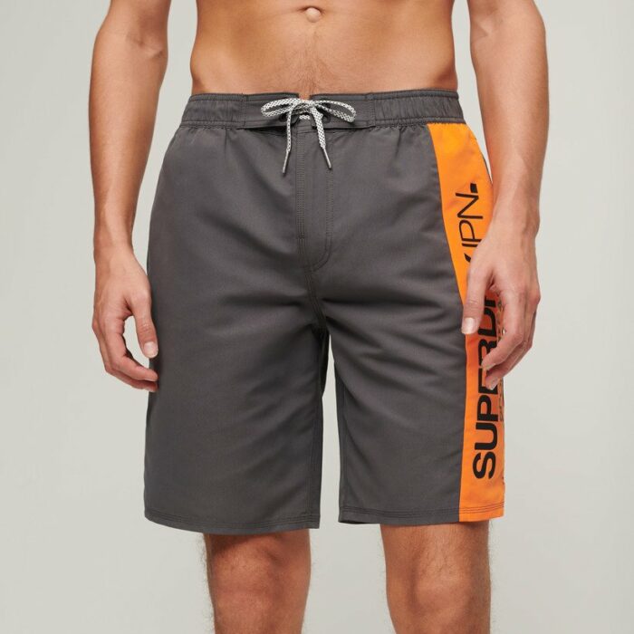 Sportswear Logo 19 Boardshort Charcoal M3010229A 00Q 1