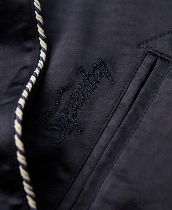 Sukajan Embroidered Bomber Jacket Darkest Navy M5011855A 49P 4