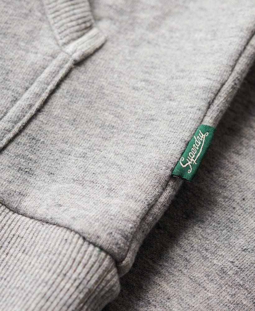 Tokyo Vintage Logo Hoodie Athletic Grey Marl M2013569A ZUC 5