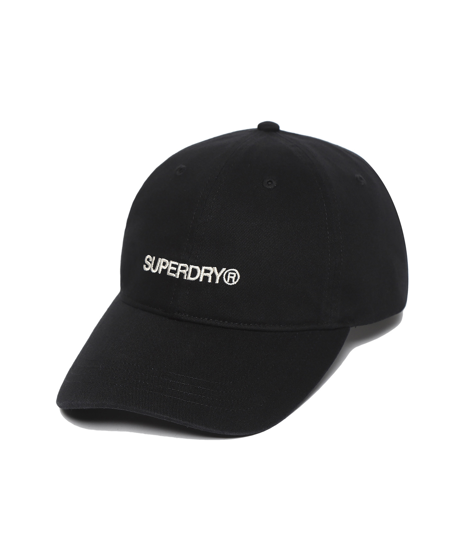 BASIC LOGO BALL CAP BLACK SDUZCDO01 KBLK 1