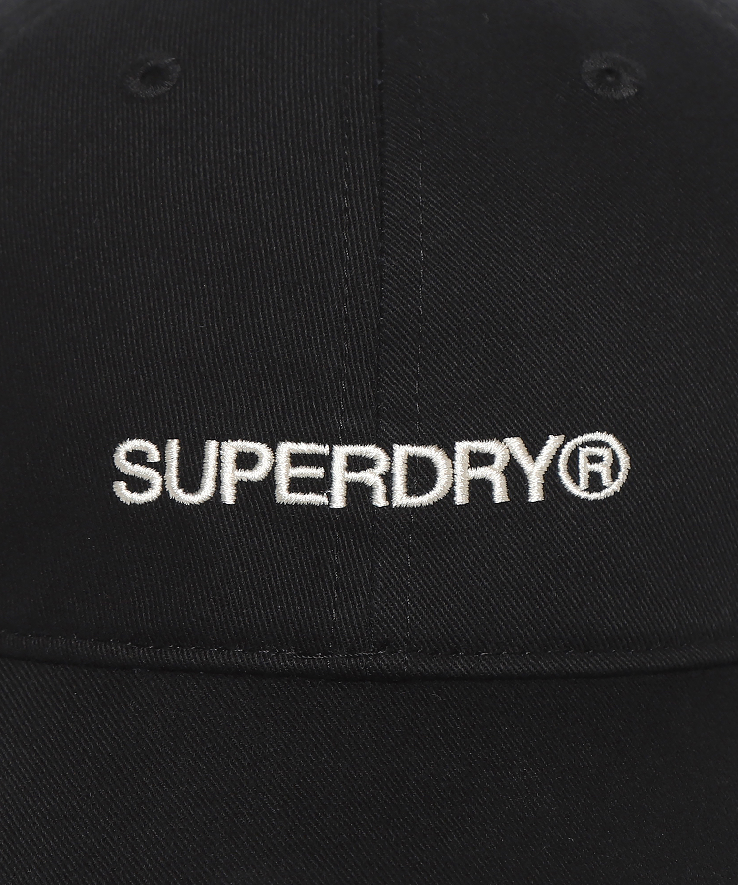 BASIC LOGO BALL CAP BLACK SDUZCDO01 KBLK 3