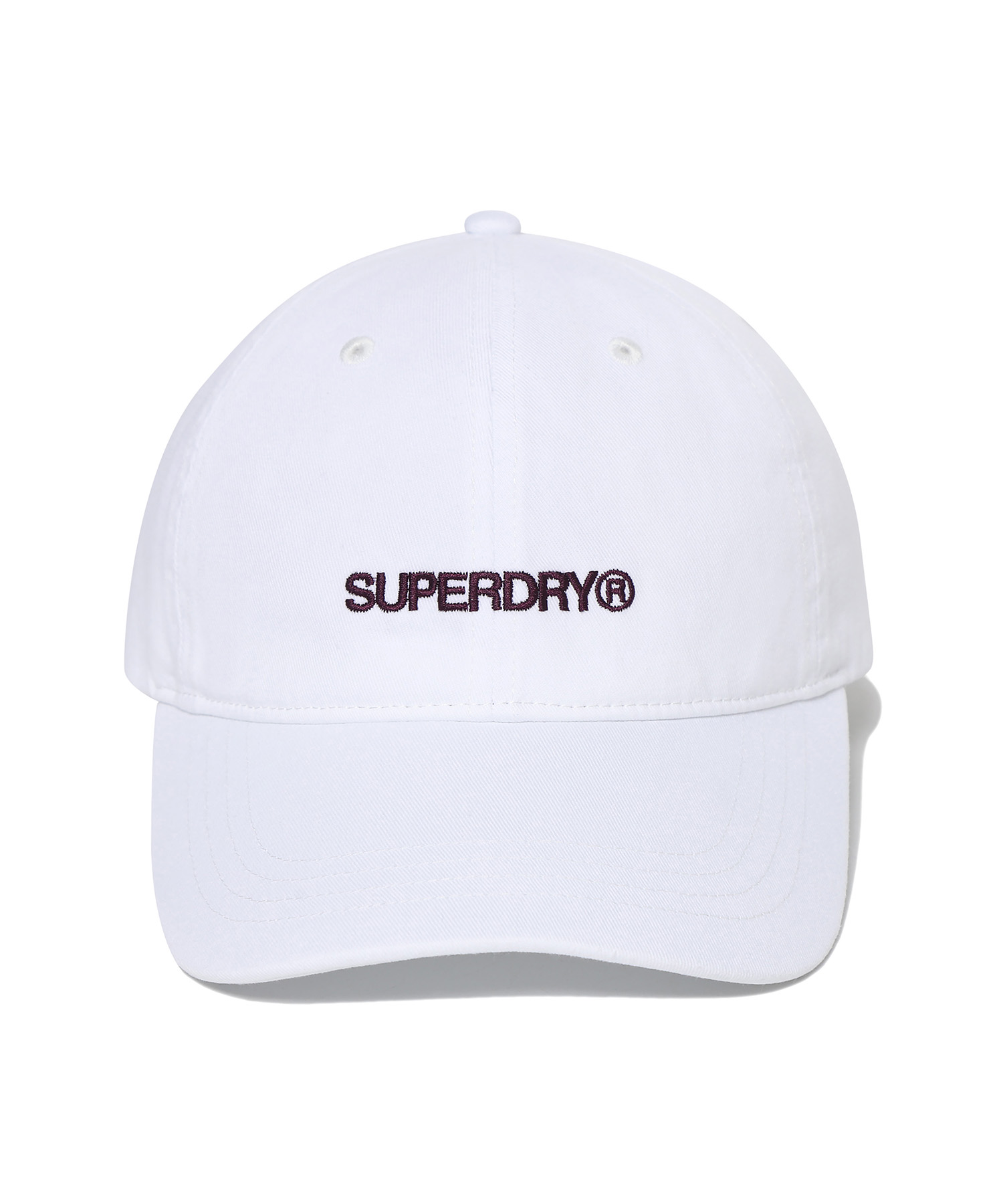 BASIC LOGO BALL CAP WHITE SDUZCDO01 KWHT 2