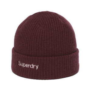 BASIC LOGO BEANIE WINE SDUBEFO01 KWNE 1