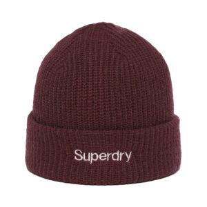 BASIC LOGO BEANIE WINE SDUBEFO01 KWNE 2
