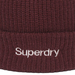 BASIC LOGO BEANIE WINE SDUBEFO01 KWNE 3