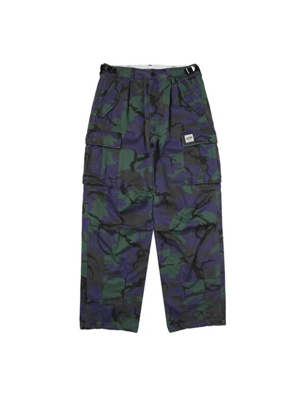 CAMO WIDE PARASUIT PANTS PURPLE SDMCNDO05 KPPL 1