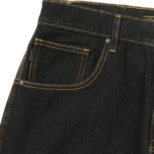 CARPENTER DOUBLE KNEE DENIM PANTS BLACK SDMDEDO02 KBLK 4