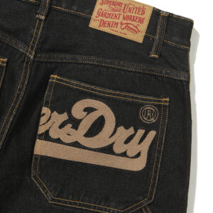 CARPENTER DOUBLE KNEE DENIM PANTS BLACK SDMDEDO02 KBLK 5