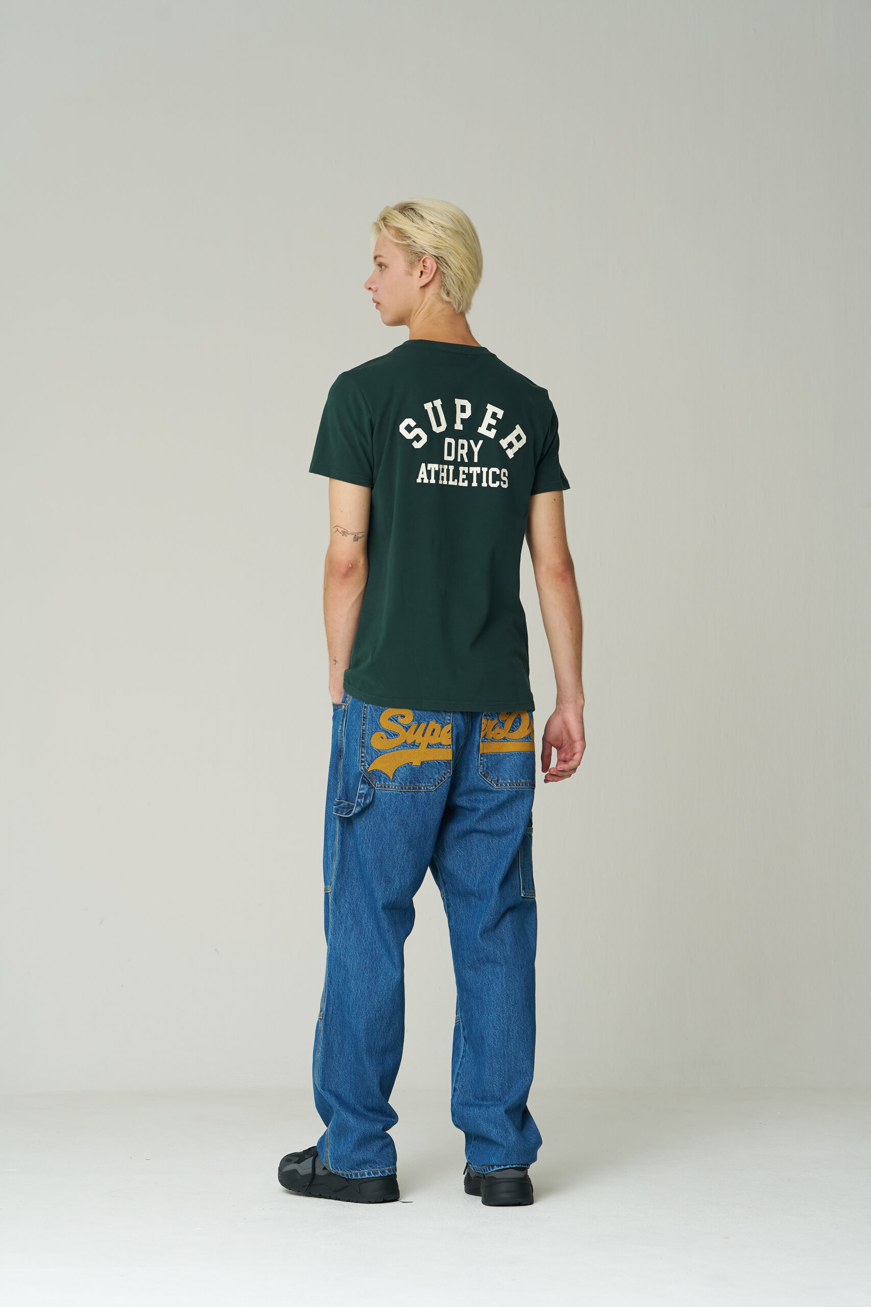 CARPENTER DOUBLE KNEE DENIM PANTS INDIGO SDMDEDO02 KIDG 1