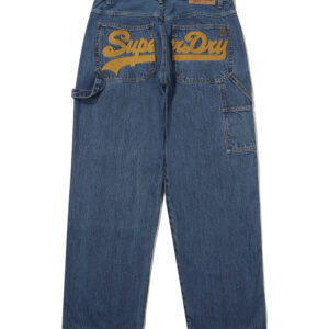CARPENTER DOUBLE KNEE DENIM PANTS INDIGO SDMDEDO02 KIDG 2