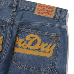 CARPENTER DOUBLE KNEE DENIM PANTS INDIGO SDMDEDO02 KIDG 5