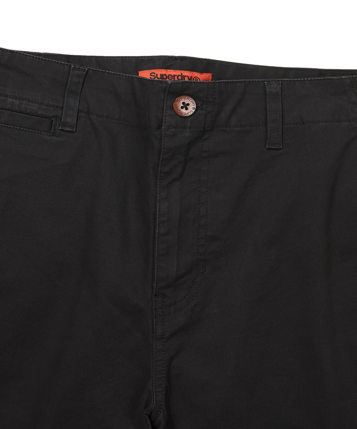 COTTON CHINO SHORTS BLACK SDMSODO01 KBLK 3