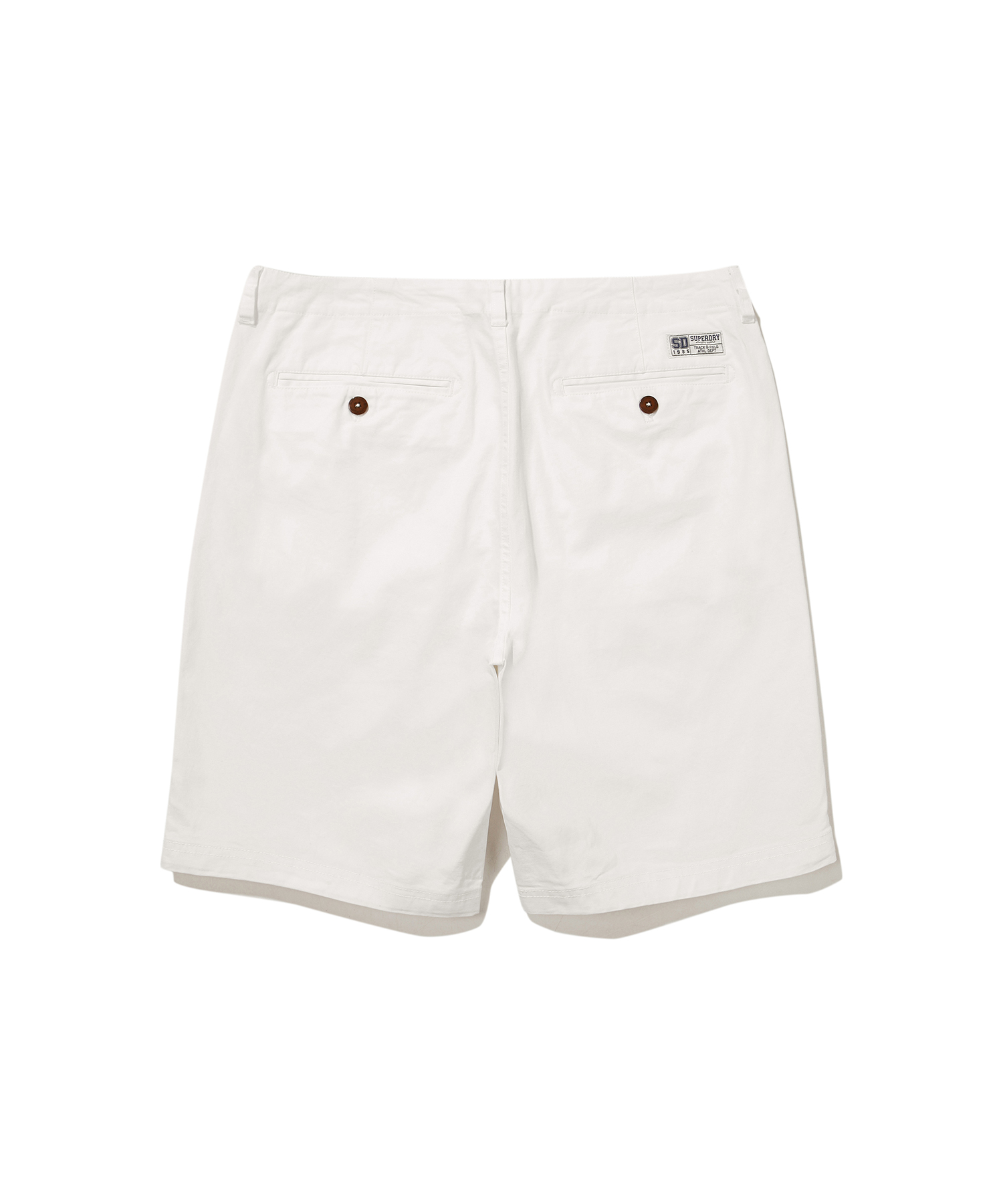 COTTON CHINO SHORTS WHITE SDMSODO01 KWHT 3