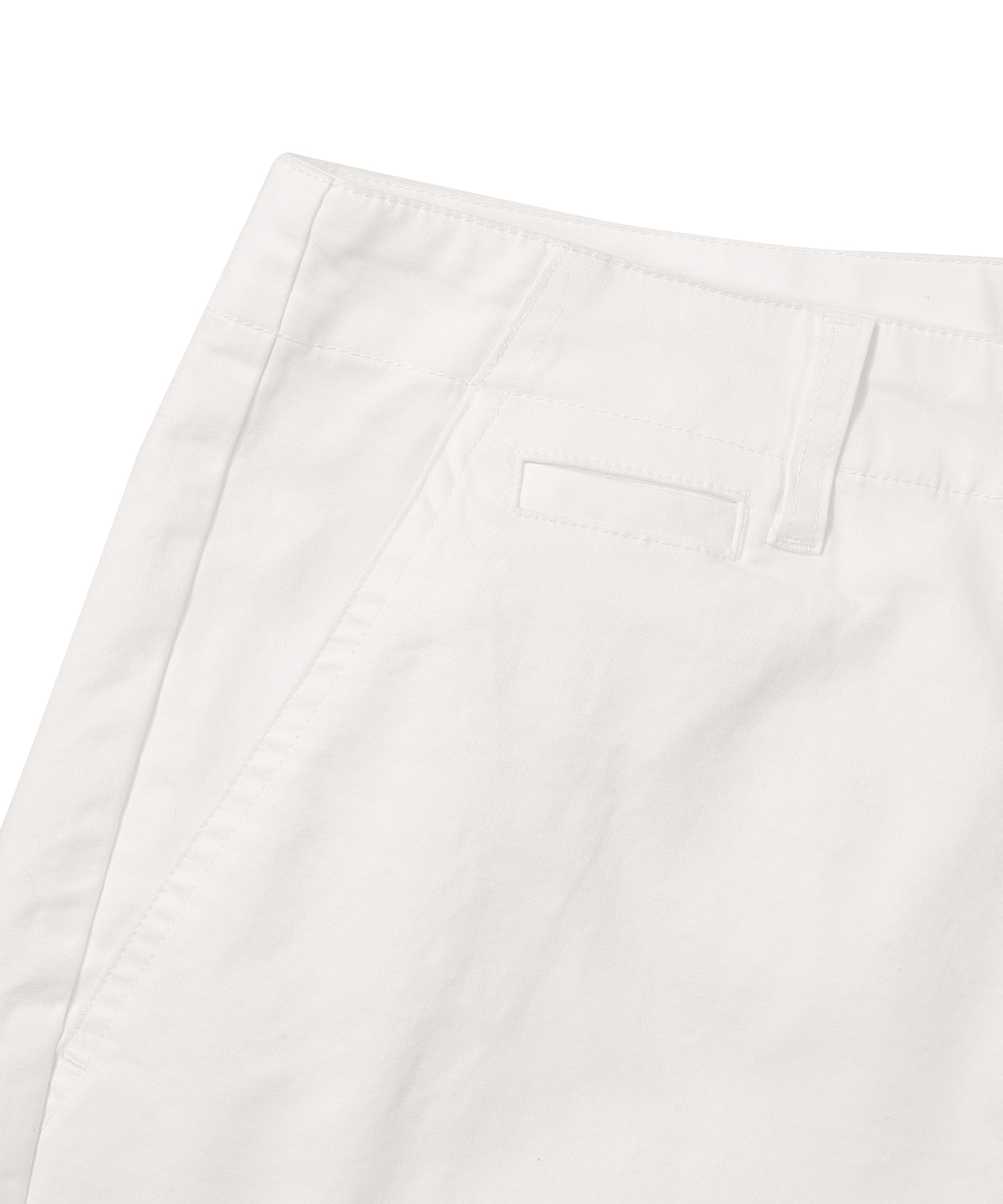 COTTON CHINO SHORTS WHITE SDMSODO01 KWHT 5