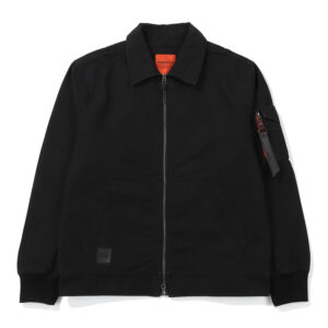COTTON COLLAR JACKET BLACK SDUJWDO03 KBLK 1