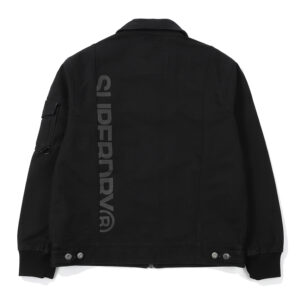 COTTON COLLAR JACKET BLACK SDUJWDO03 KBLK 2