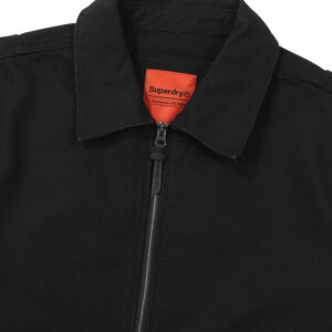 COTTON COLLAR JACKET BLACK SDUJWDO03 KBLK 3